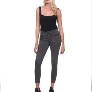 ETIENNE MARCEL - Stylish Charcoal Skinny Jeans for Women
